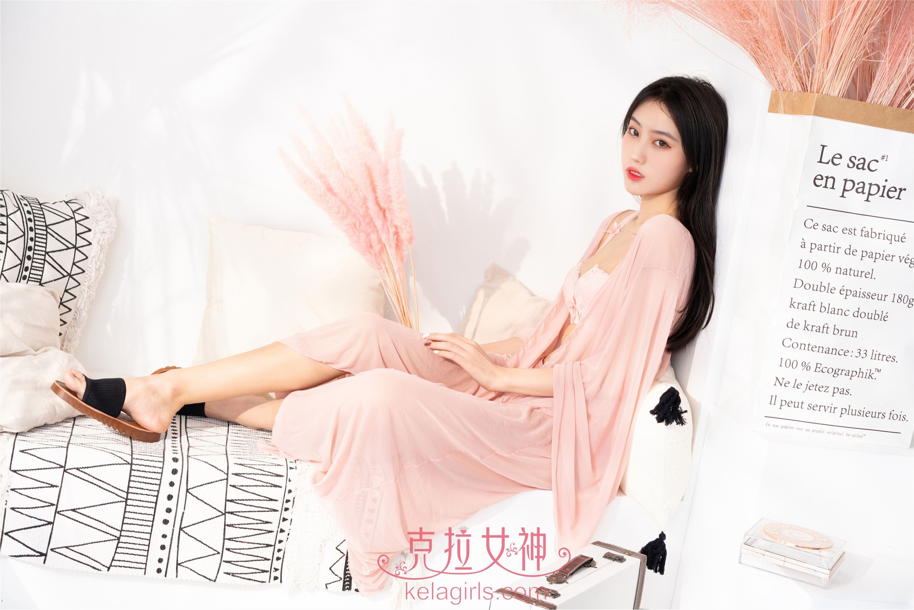 Kelagirls 克拉女神 2020.05.29 一袭粉纱 沫夕